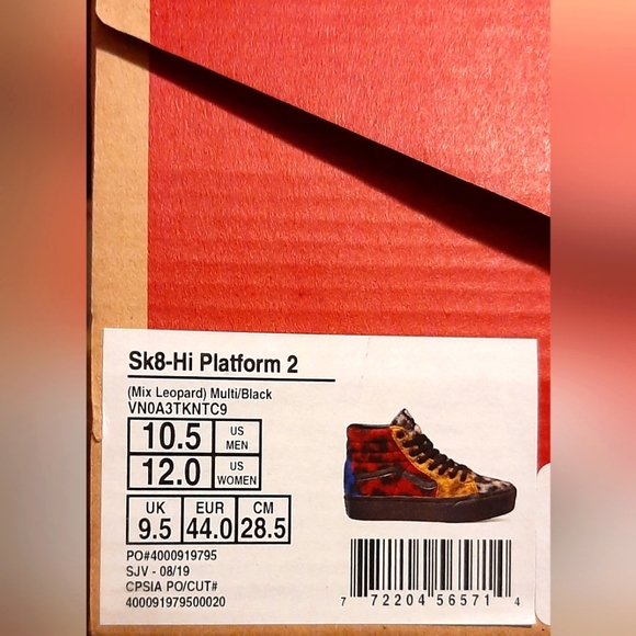 Vans Sk8-Hi Platform 2 *NWT* - Picture 6 of 6